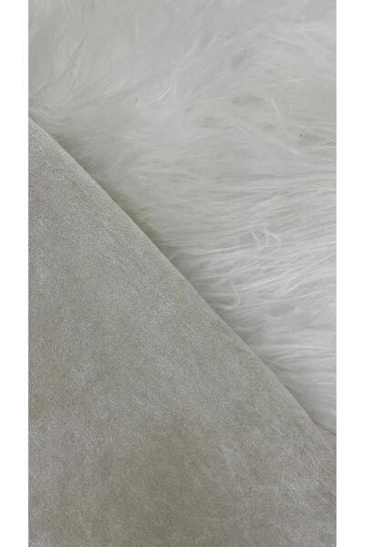 Sahaneev babyface kumaş sandalye kılıfı KREM RENK (6 adet)