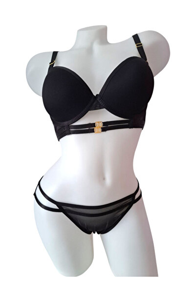 Tatty Underwear طقم ملابس داخلية مريحة للاستخدام اليومي - طقم حمالة صدر/سروال داخلي بدون حشوة من Tatty Balenli