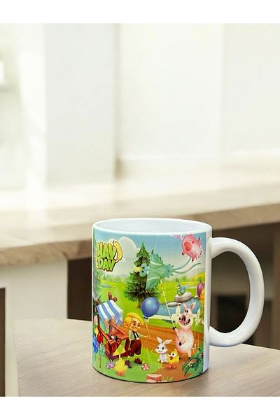 Marblestone كوب هدية بتصميم HAY DAY