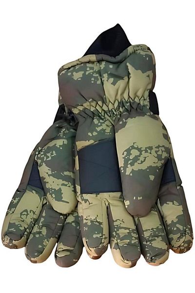 SINGLE SWORD Plum Snow Glove Tsk Camouflage Cold Proof Men Women Unisex Snow Glove