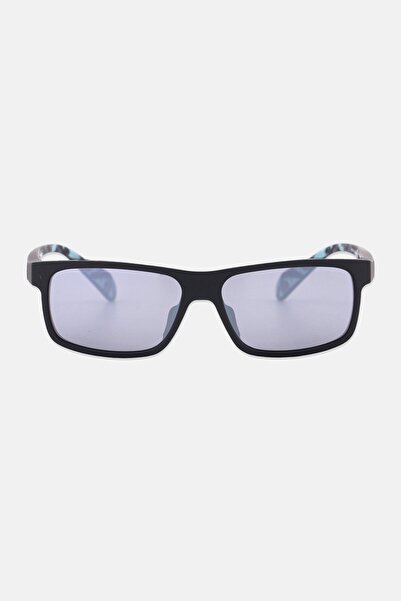 adidas نظارة شمسية مستطيلة للرجال SP0023، أسود