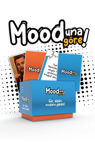 Brodger By Mood - Fun Mood Game |   Funny Box Game for Friends & Family |   Card Game