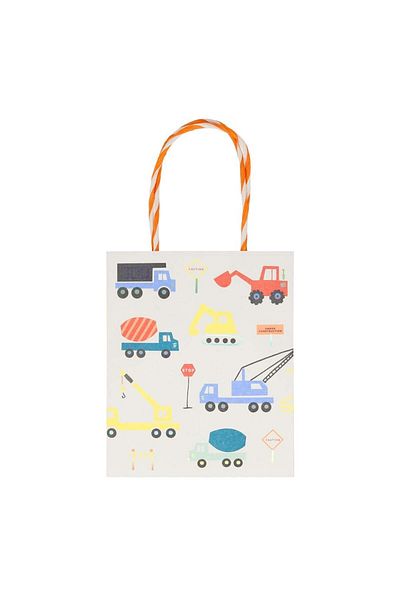 Meri Meri 8-Piece Construction Party Bags