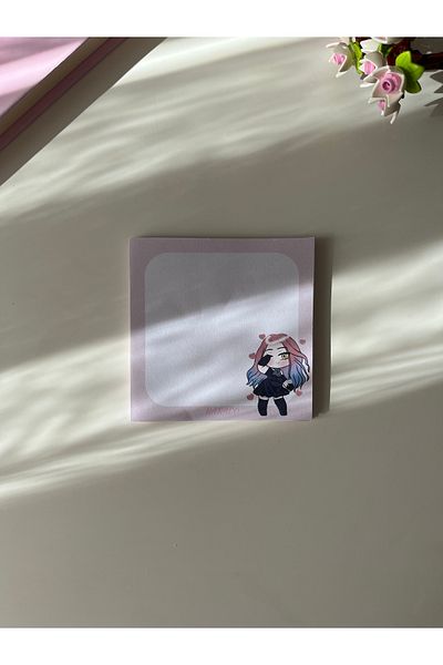 Hara Company Alien Stage Anime Memopad, 9X9 cm Size
