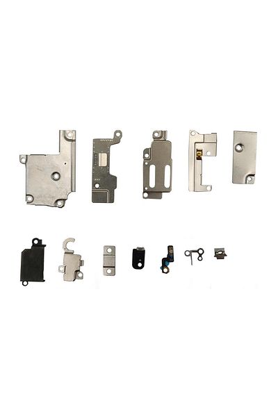 Microlux iPhone 6S Plus Motherboard Inner Metal Covers Bracket Set (12 Pcs)
