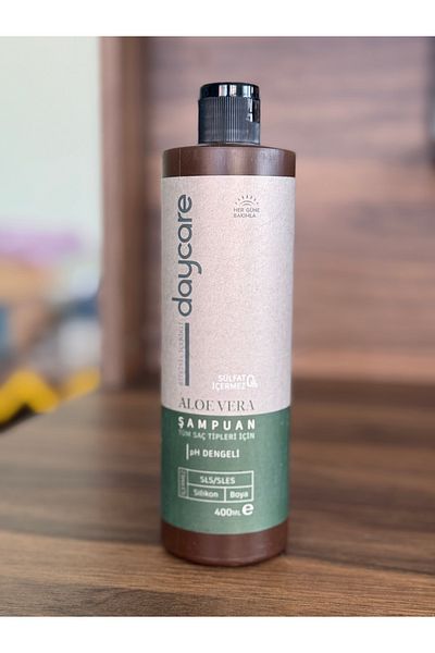 Daycare Aloe Vera Shampoo with Herbal Content 400 ml (Sulphate-Free)