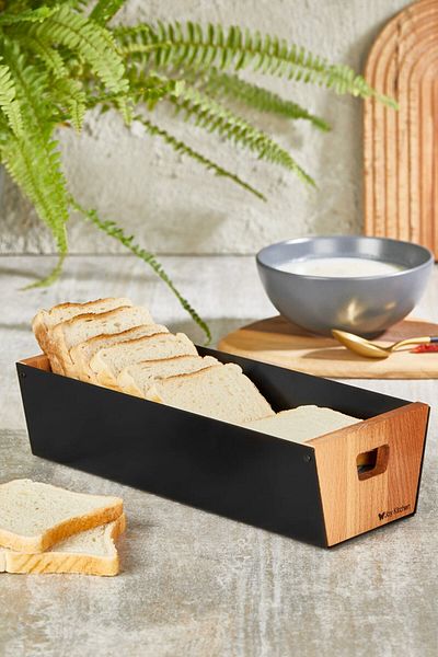 JOY KİTCHEN Bread Basket Metal-wood