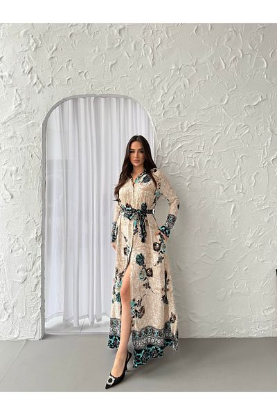 Miasista Rochie cămașă trandafir
