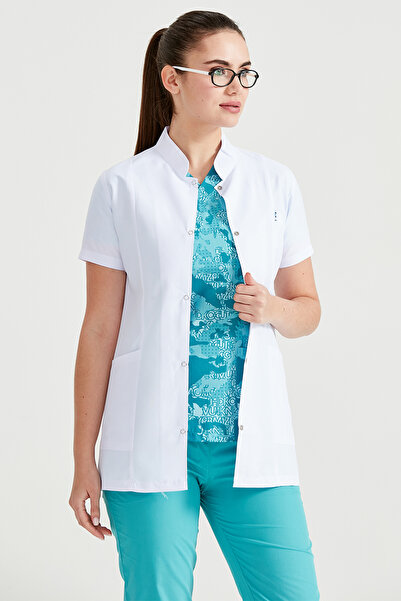 DRMOON مريلة الطبيب - للممرضة والصيدلة والمعلم والمختبر