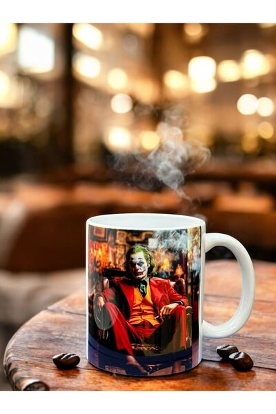 Marblestone Joker Tasarımlı Kupa Bardak