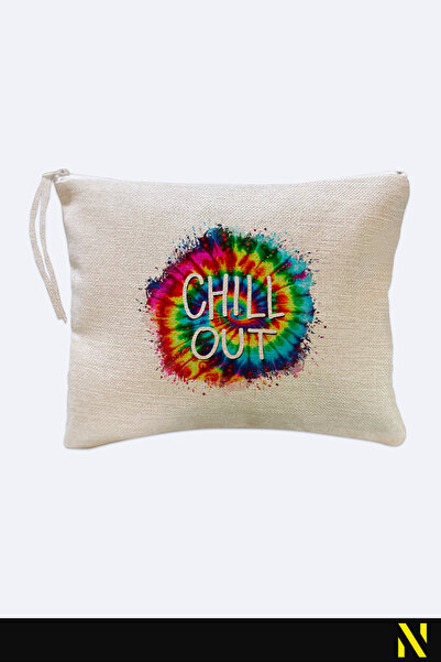 nilizma Chill Out Patterned Linen Handbag