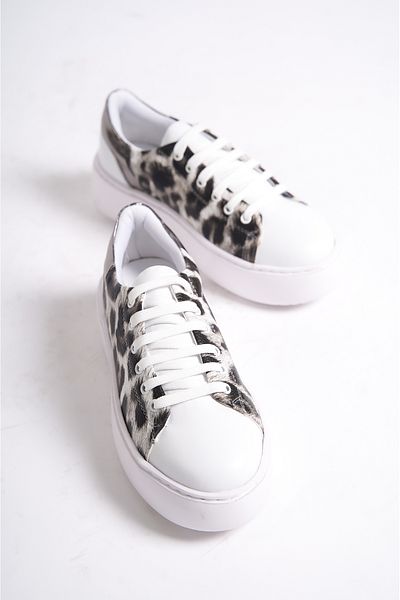Mubiano Mb6303-bc Pantofi sport și pantofi sport pentru femei, cu talpă groasă, din oțel alb