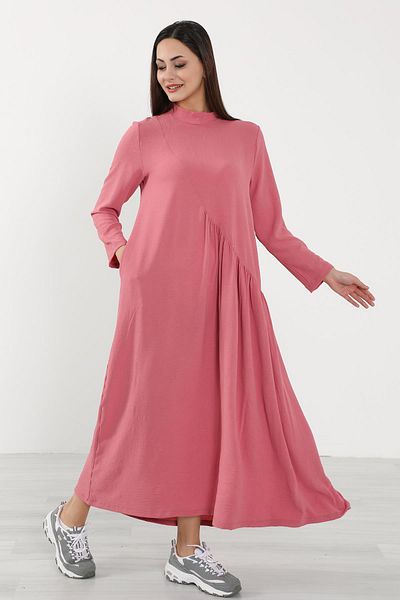 Aisha's Design Stylish and Comfortable Loose Aerobin Dress,Elb-10