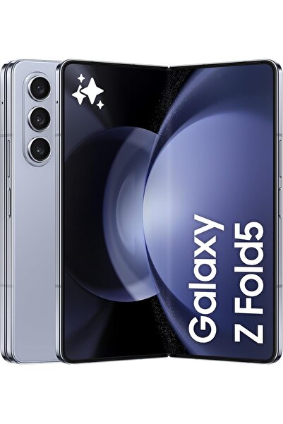 Samsung جالكسي زد فولد 5 - 256 جيجا بايت أزرق جليدي - 5 جيجا بايت رام 12 جيجا...