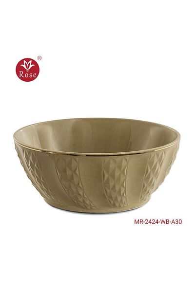 Rose Mr-2424-Rose Round Bowl
