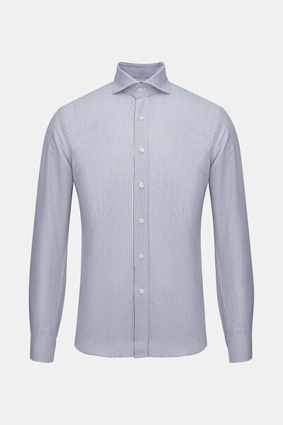 Vakko ÇİZGİLİ DESENLİ SPOR GÖMLEK