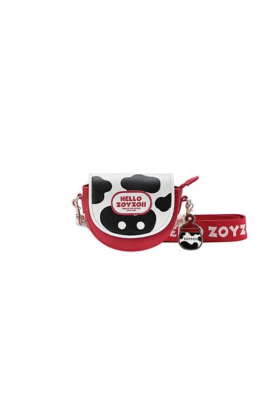 zoy zoii Geantă de umăr Zoyzoii Milk Cow Cross Strap