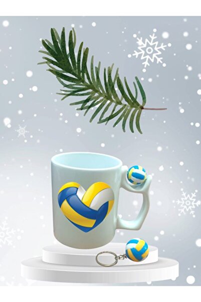 LADİJİTAL BASKI ÇÖZÜMLERİ Spinning Volleyball Batch Trophy and Volleyball Keychain