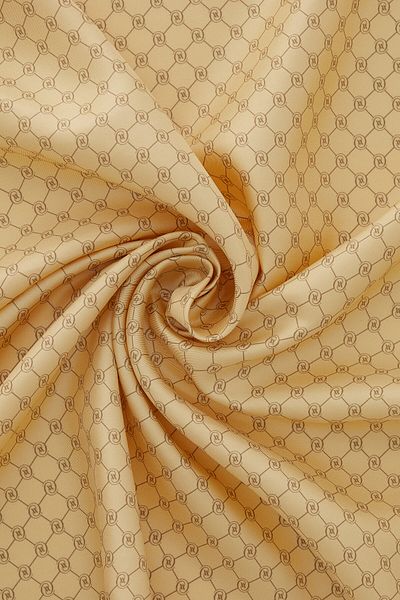 Vakko ΦΟΥΝΤΟΥΡΑ ΑΝΟΙΧΤΟ ΚΙΤΡΙΝΟ ΜΟΝΟΓΡΑΜΜΑ TWILL