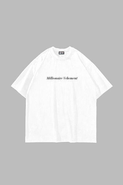 Sekizbiraltı V2 Dimension - Unisex Λευκό υπερμεγέθη μπλουζάκι με ζωικό σχέδιο
