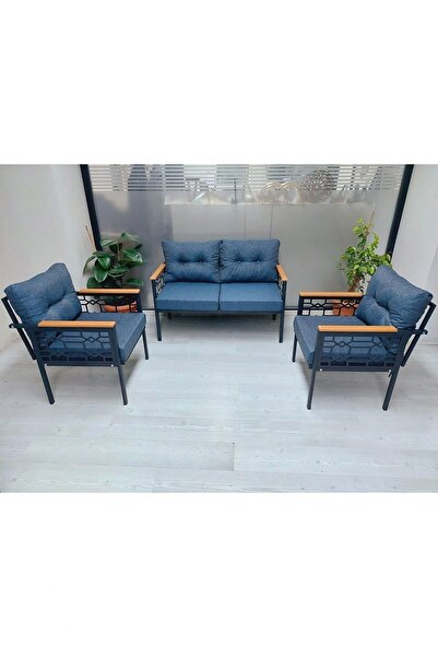 adımshops İnci Balkon-bahçe-kafe Çay Seti Koltuk Oturma Takımı-oturma Grubu