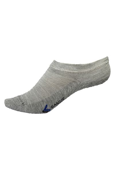 SANUS 6 Pairs Unisex Gray Booties Socks