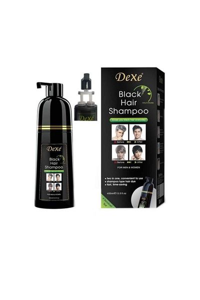 Dexe DEXE BLACK HAIR SHAMPOO APPLE 400ML