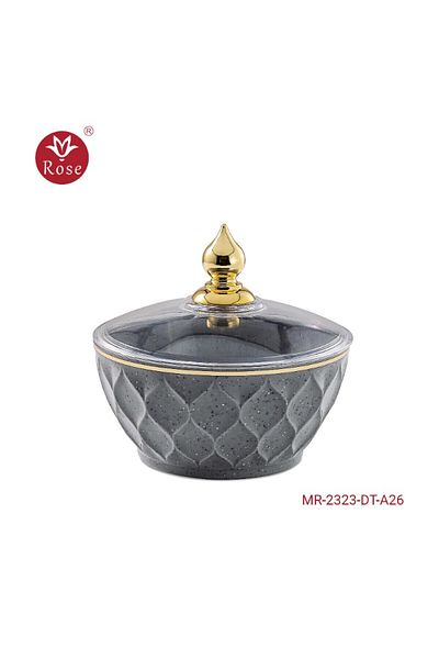 Rose Mr-2323-Rose Round Bowl