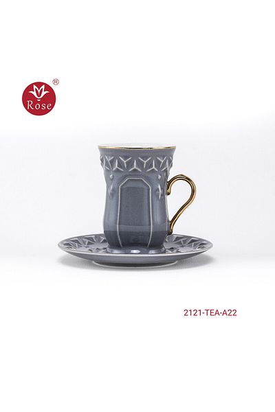 Rose -2121 - 27 Piece Tea and Coffee Serving Set