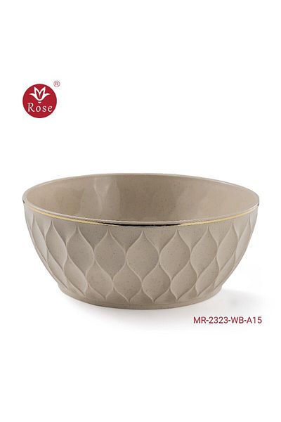 Rose وعاء  دائري روز  2323