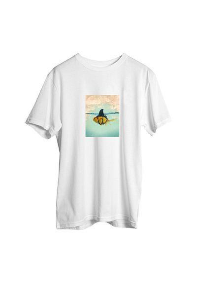 Korefanzin Μπλουζάκι Unisex 100% βαμβακερό Funny Fish Figured New Season Sea Summer Fisherman T-shirts