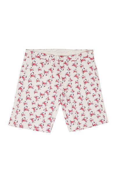 ANEMOSS Crab Patterned Men's Shorts S