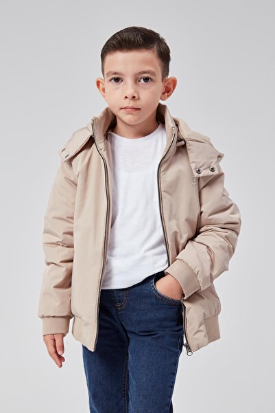 Benittokids Boy's Hooded Seasonal Jacket 51313