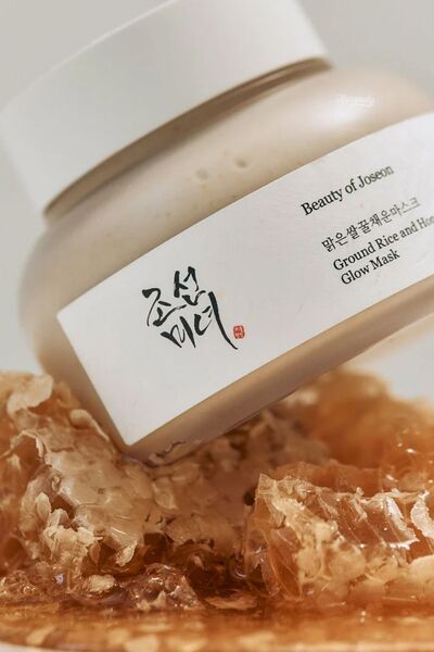 Joseon Korendy - 150ml Ground Rice and Honey Glow Mask, Anti-Rough Brightening Rice and Honey Extract Mask