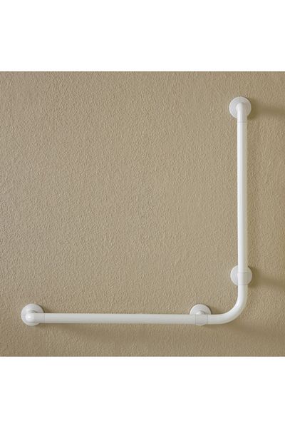 Prima Nova L Shape Wall Mountable Grab Safety HandRail 72 x 72cm