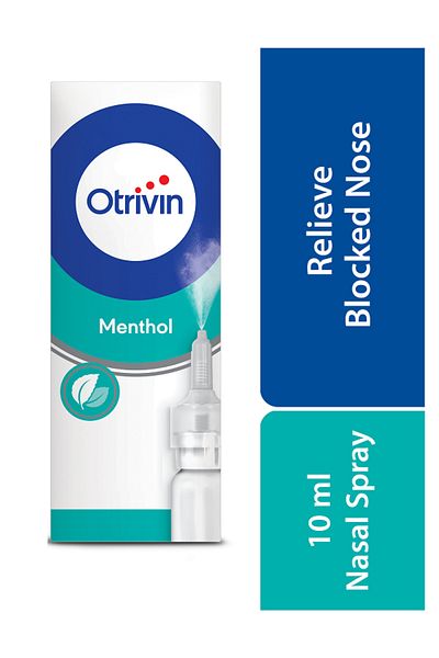 OTRIVIN Menthol Metered Dose Nasal Spray 10 ml