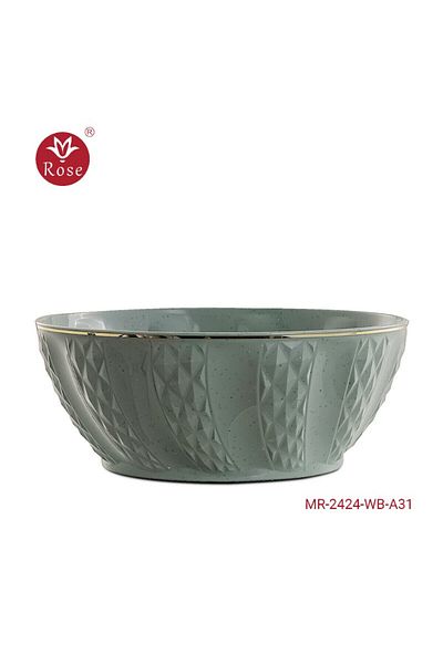 Rose Mr-2424-Rose Round Bowl