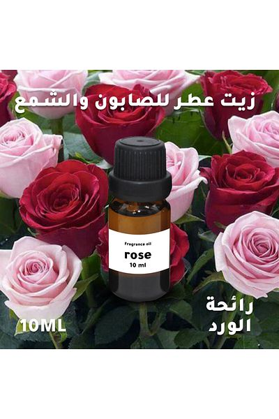 Generic Candle wax and soap rose fragrance 10ml
