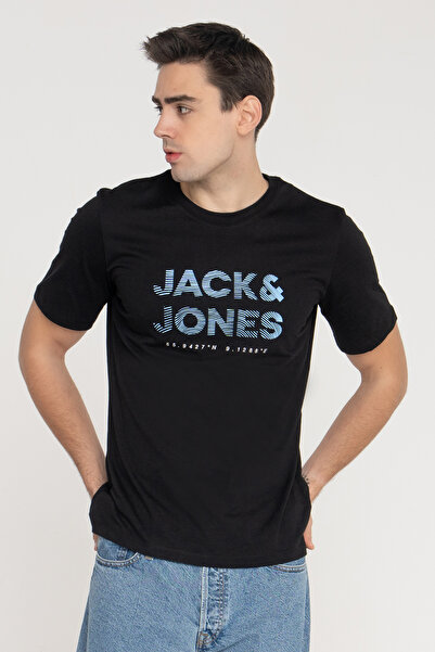 Jack & Jones Ανδρικό μπλουζάκι με κλασικό λογότυπο - Έτος