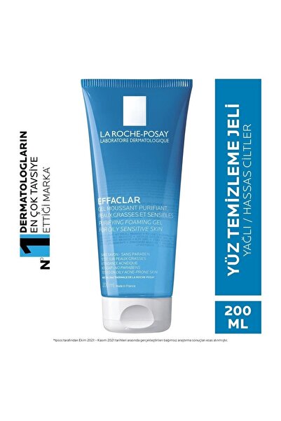 La Roche Posay La Roche-Posay Effaclar Facial Cleansing Gel for Oily/Acne-Prone Skin Anti-Blackheads