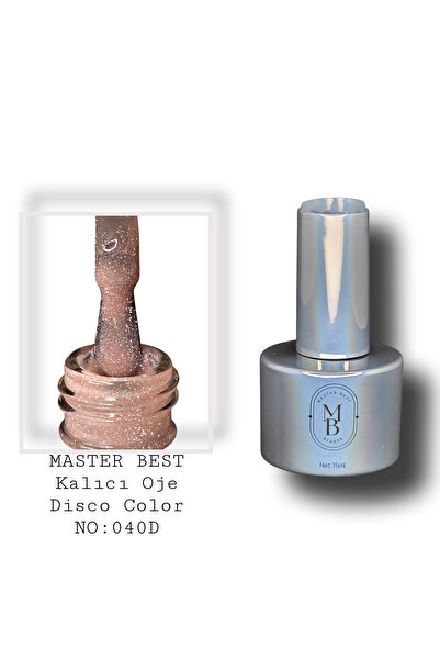 masterbest Master Best Kalıcı Oje Disco 15 ml 040D