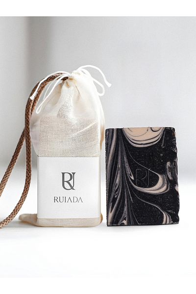 RUIADA Traditional Carbon Charcoal Soap 110 Gr. (Hand Made)