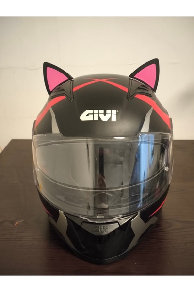 3dfabrick Kedi Kulağı Çift Renk -KASK SÜSÜ