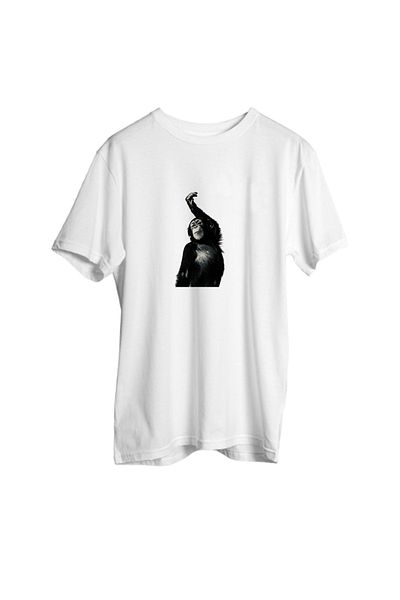 Korefanzin Μπλουζάκι 3 μαϊμού White New Season Oversize