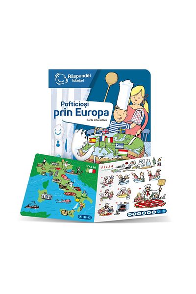 Raspundel Istetel Carte Interactiva - Pofticiosi Prin Europa