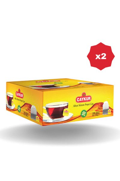 Çaykur شاي كور كوب كيس شاي 200 جرام - (2 قطعة)