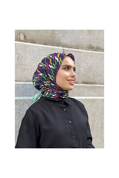 Ladureipek Ladure Silk Women's Colorful Soft Soft Scarf