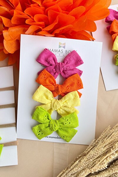 Bebek Ve Çocuk 4lü Fisto Klips Toka Set