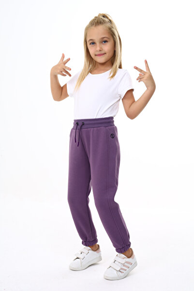 Toontoy Pantaloni de trening brodați pentru fete