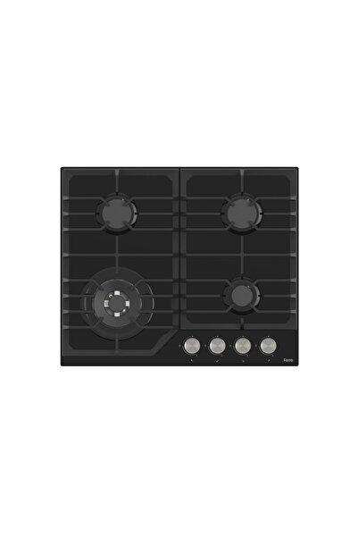 Ferre Flowart Nt Asimetrik Seriisi 3'lü Siyah Ankastre Set ( Qbl62cs-nt025-d086 )